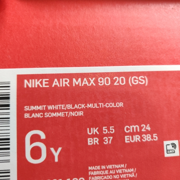 New in box Nike air Max tie dye sz 7 - Picture 9 of 9